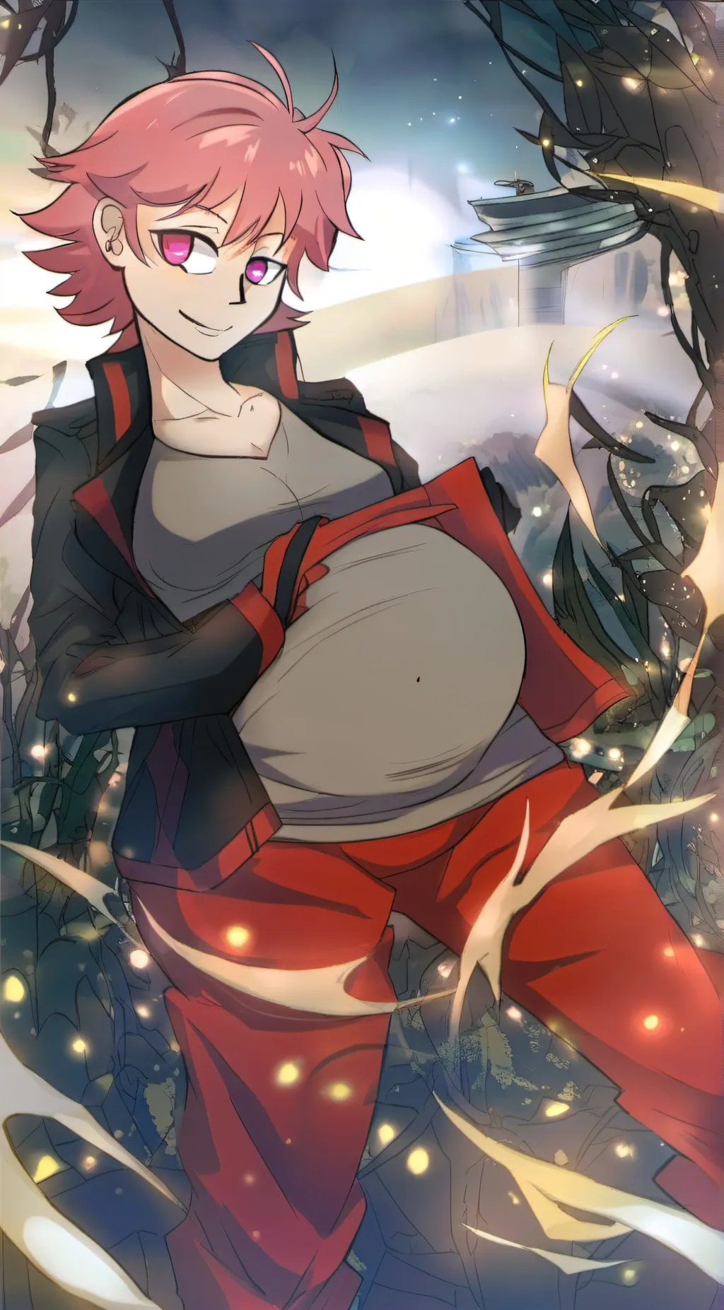 ai character: Mina  background