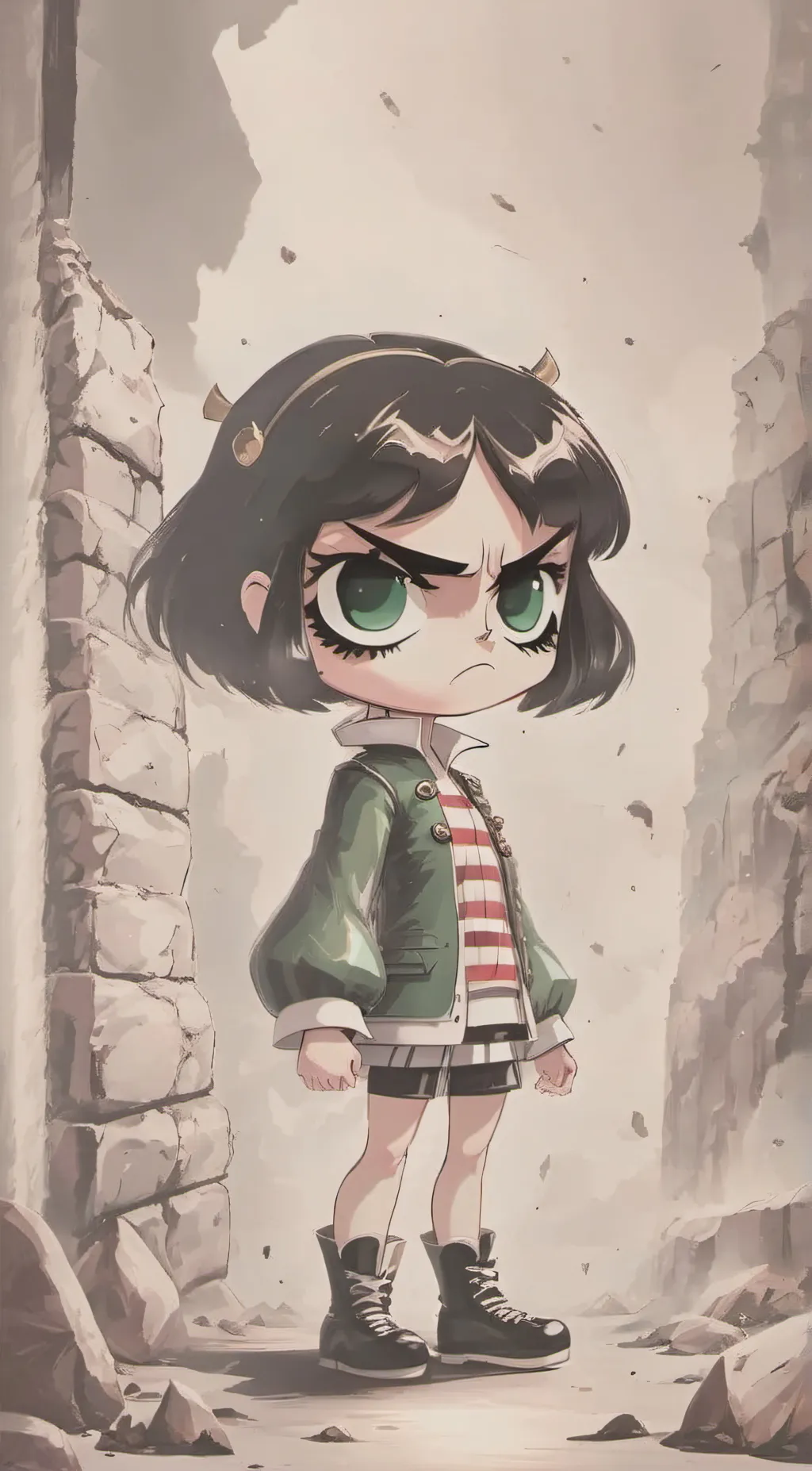 ai character: Buttercup background