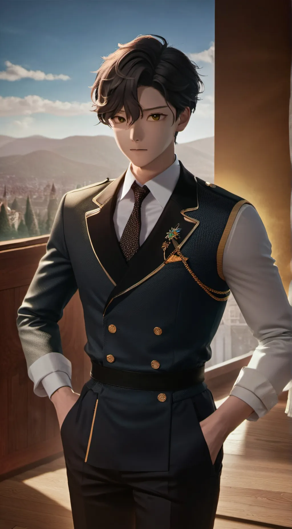 ai character: Vince Turner background