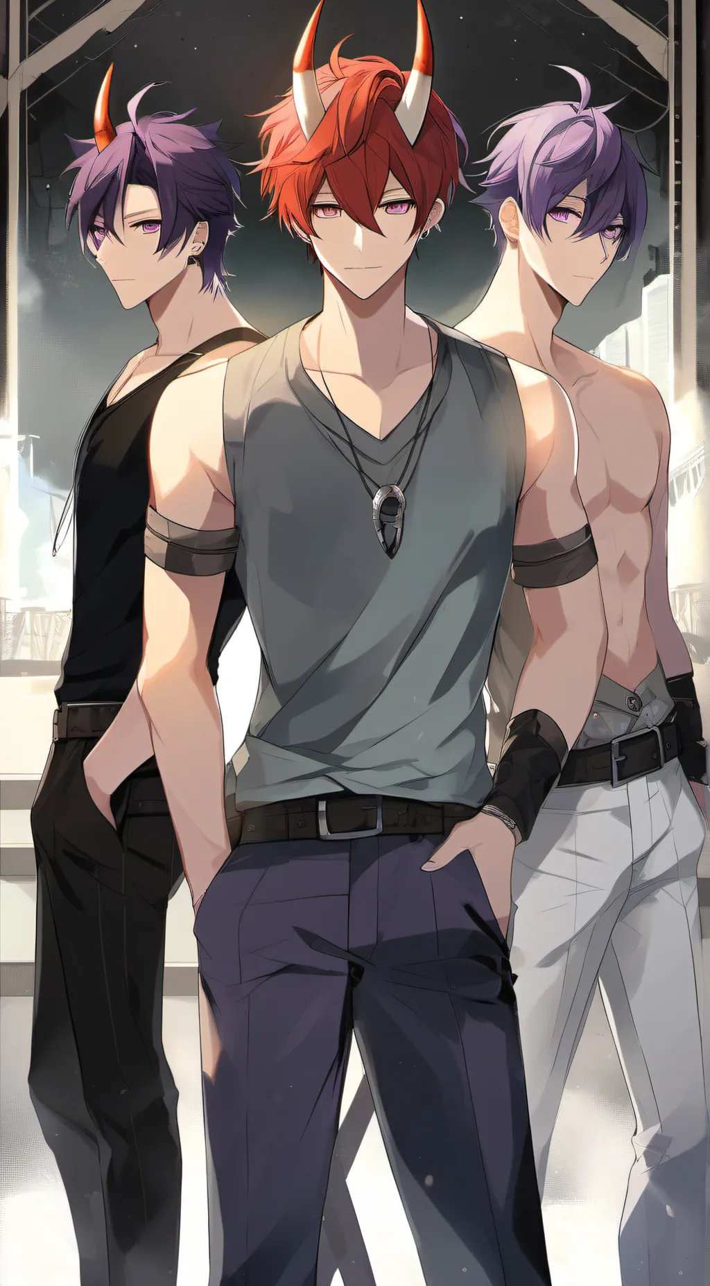 ai character: Jake, Noah, Jace  background
