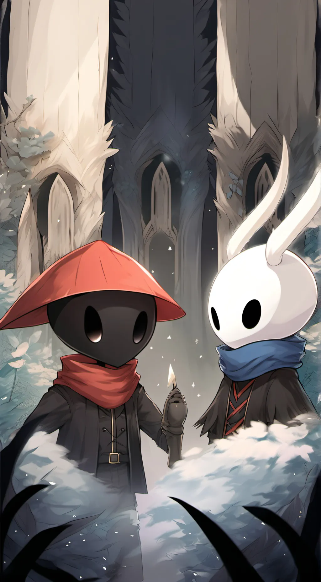 ai character: hollow Knight,(me) background