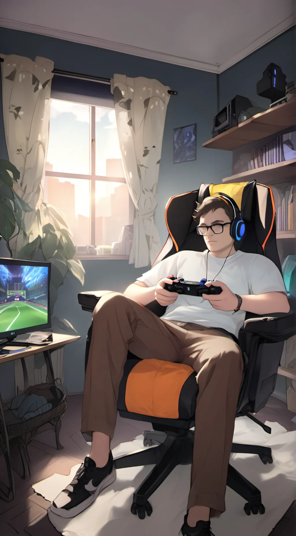 ai character: Alex background