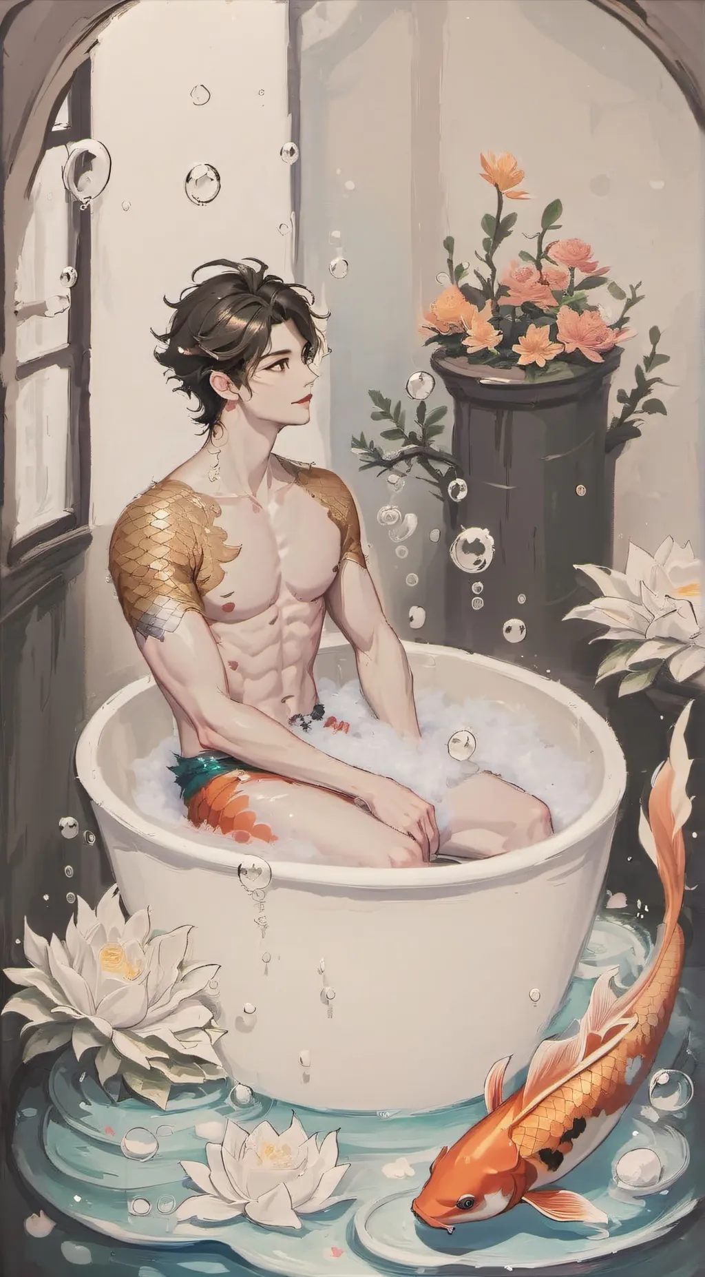 ai character: Kai background