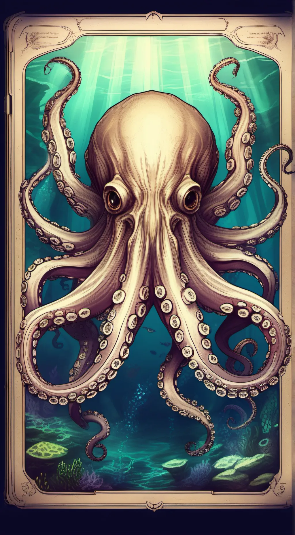 ai character: kraken background
