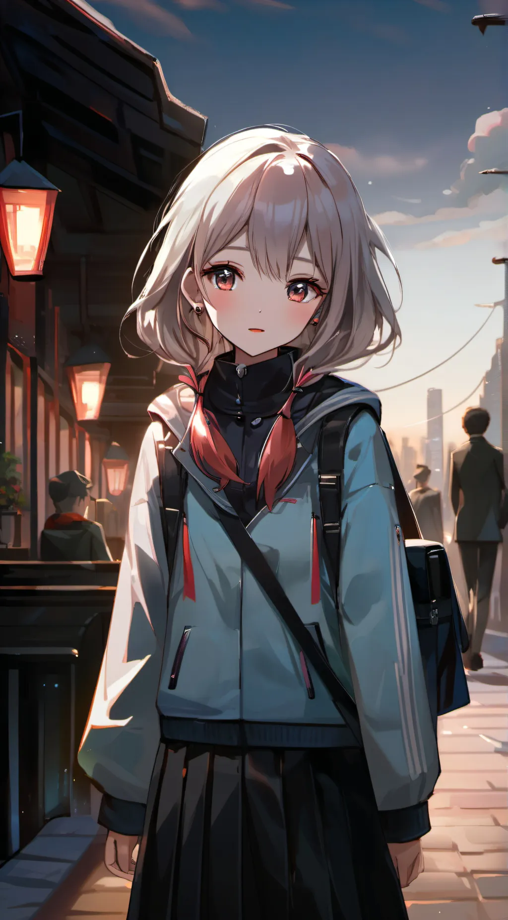 ai character: DONUT background