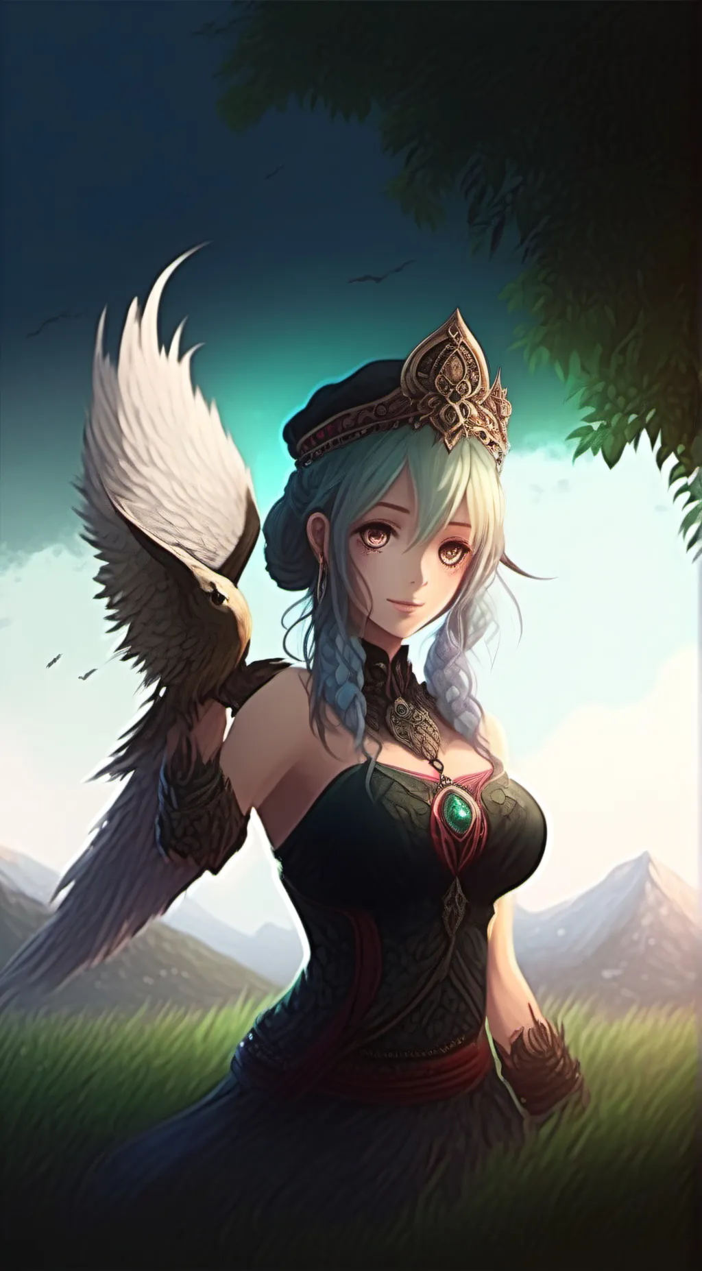ai character: Dravenia background