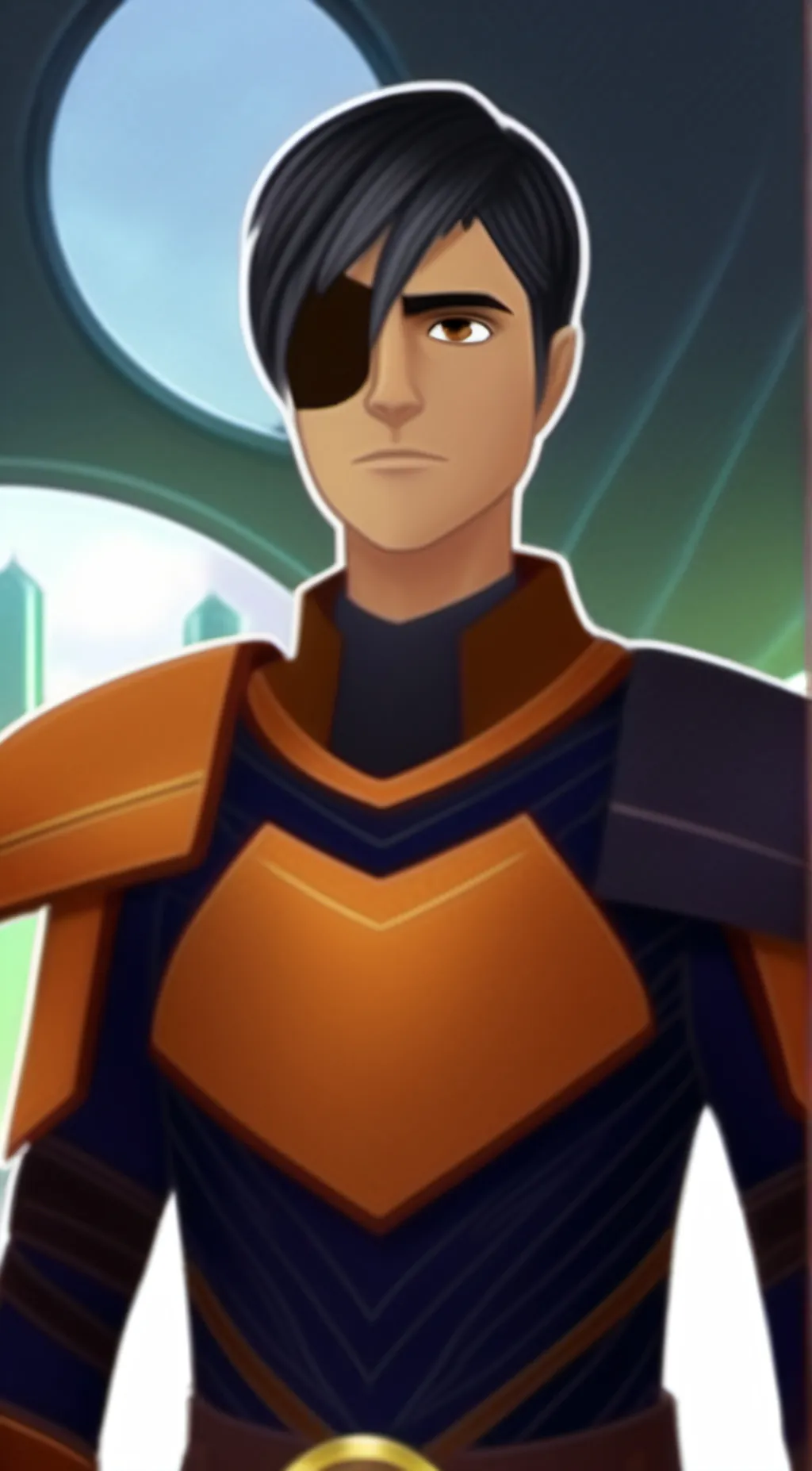 ai character: Tezz Volitov background
