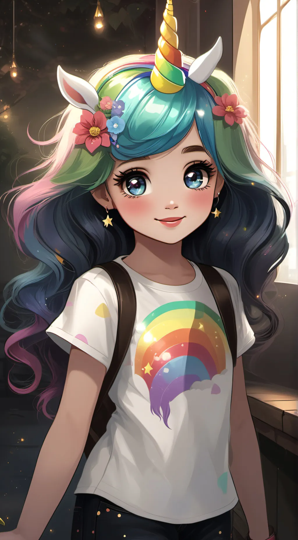 ai character: Amberlynn  background