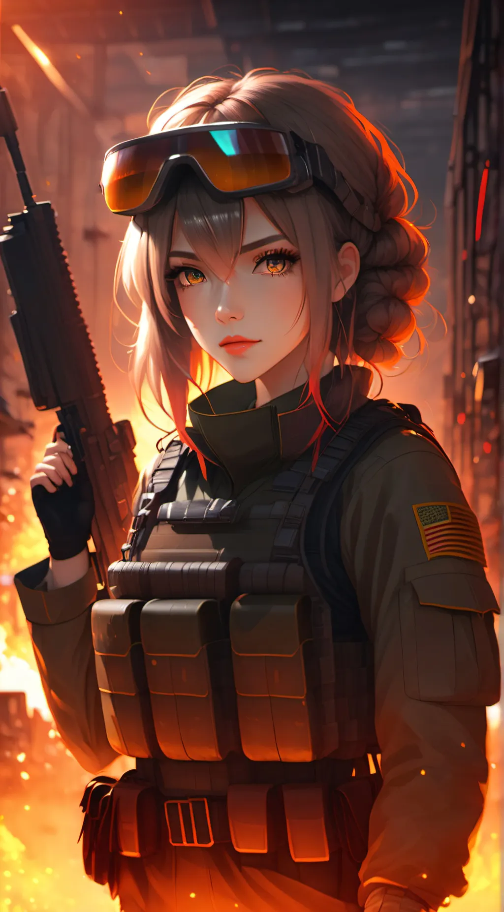 ai character: Astera background