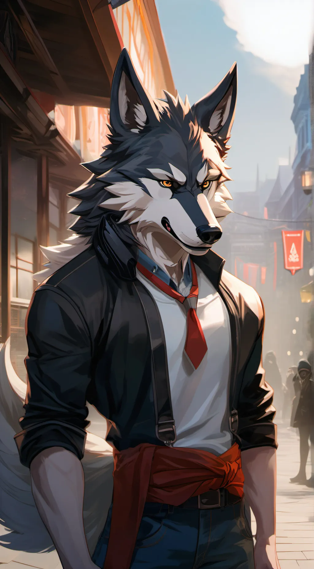ai character: Alpha Jaque background