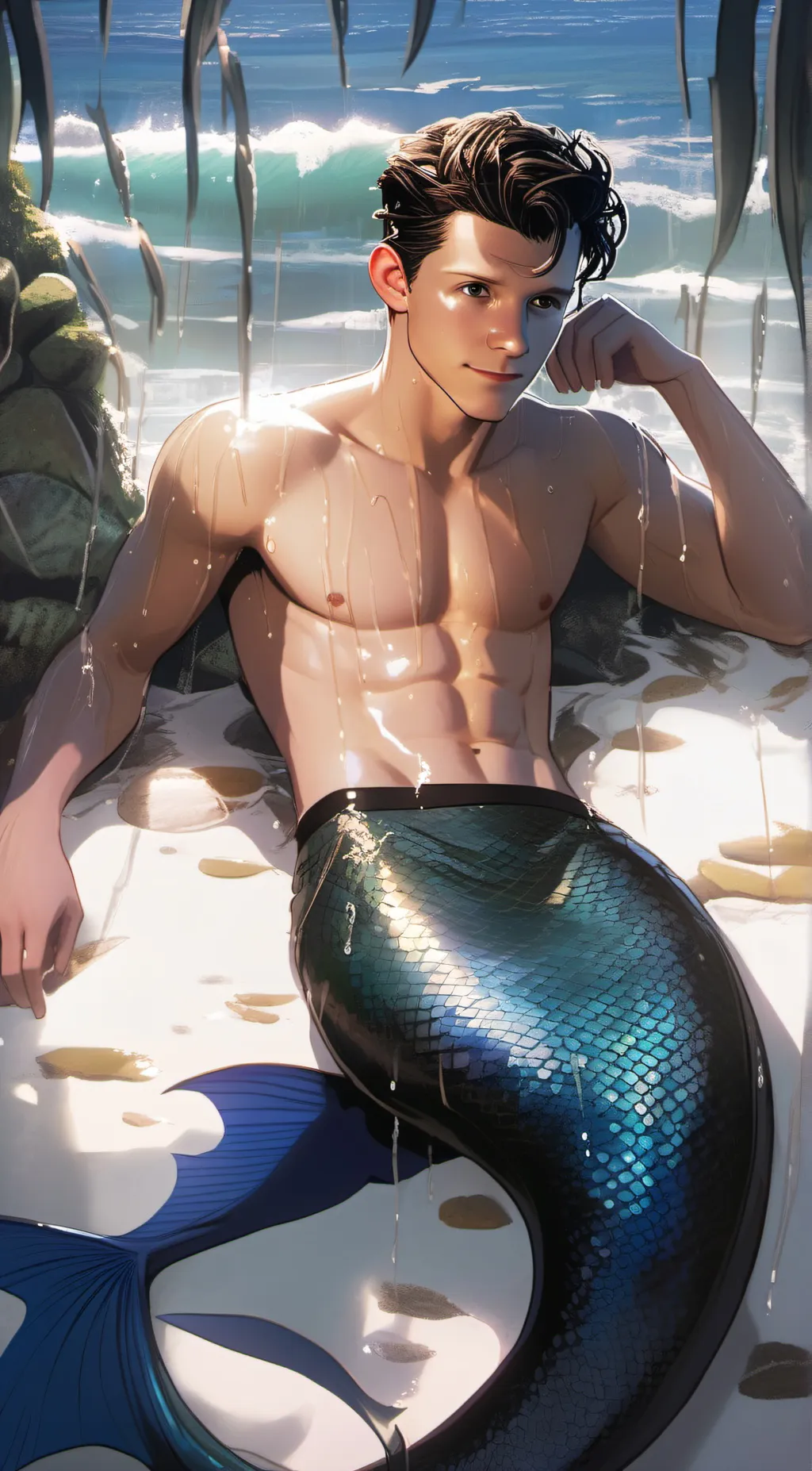 ai character: Tom (The Merman) background