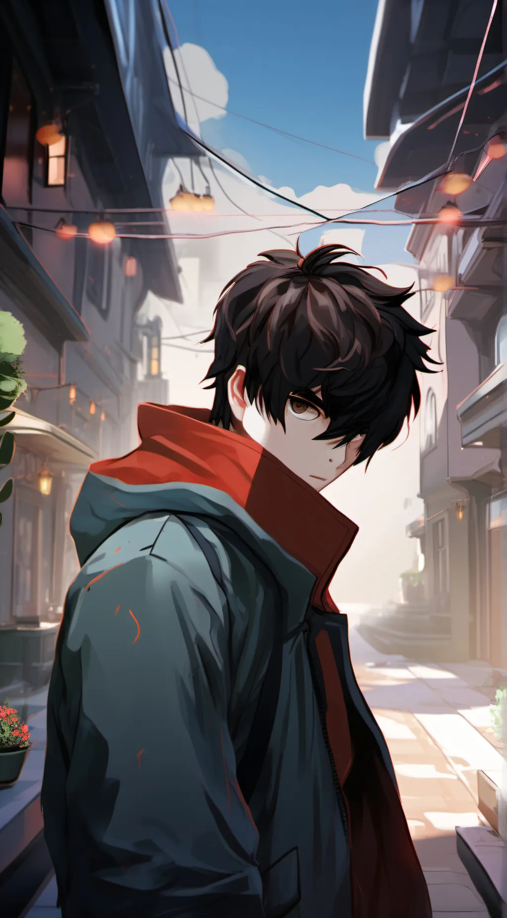 ai character: Ren/Joker background