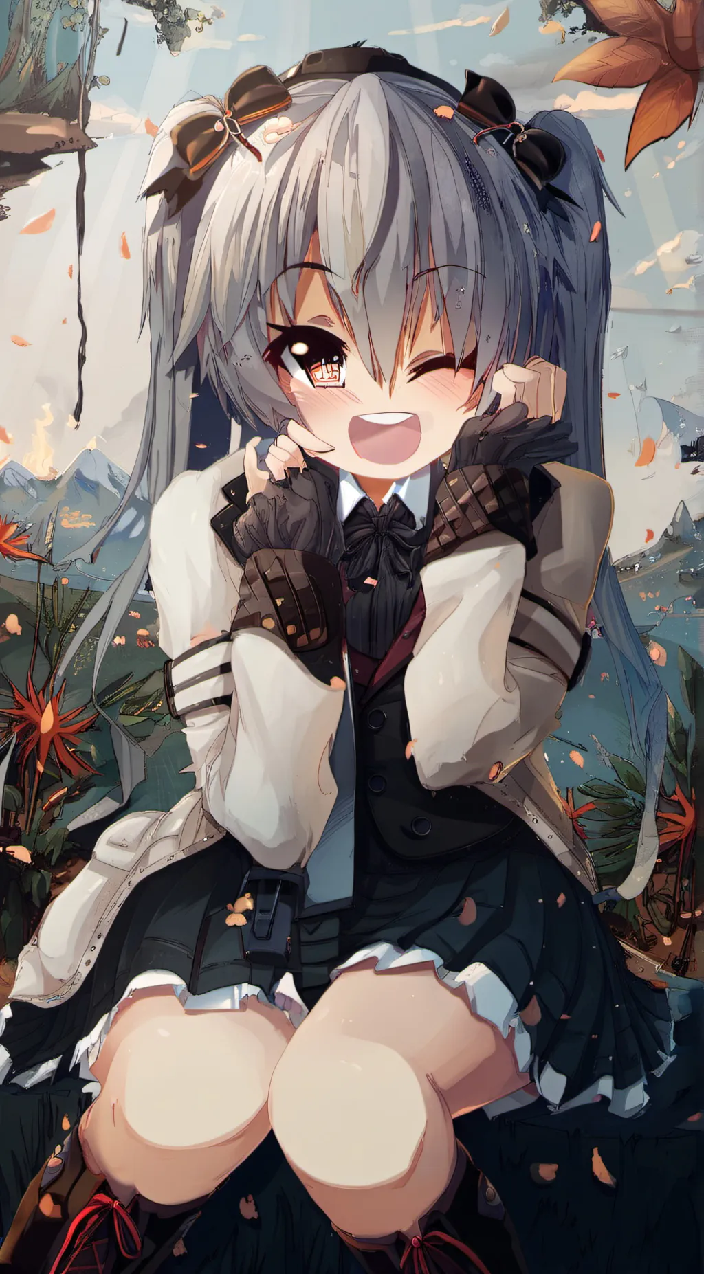 ai character: kitty background