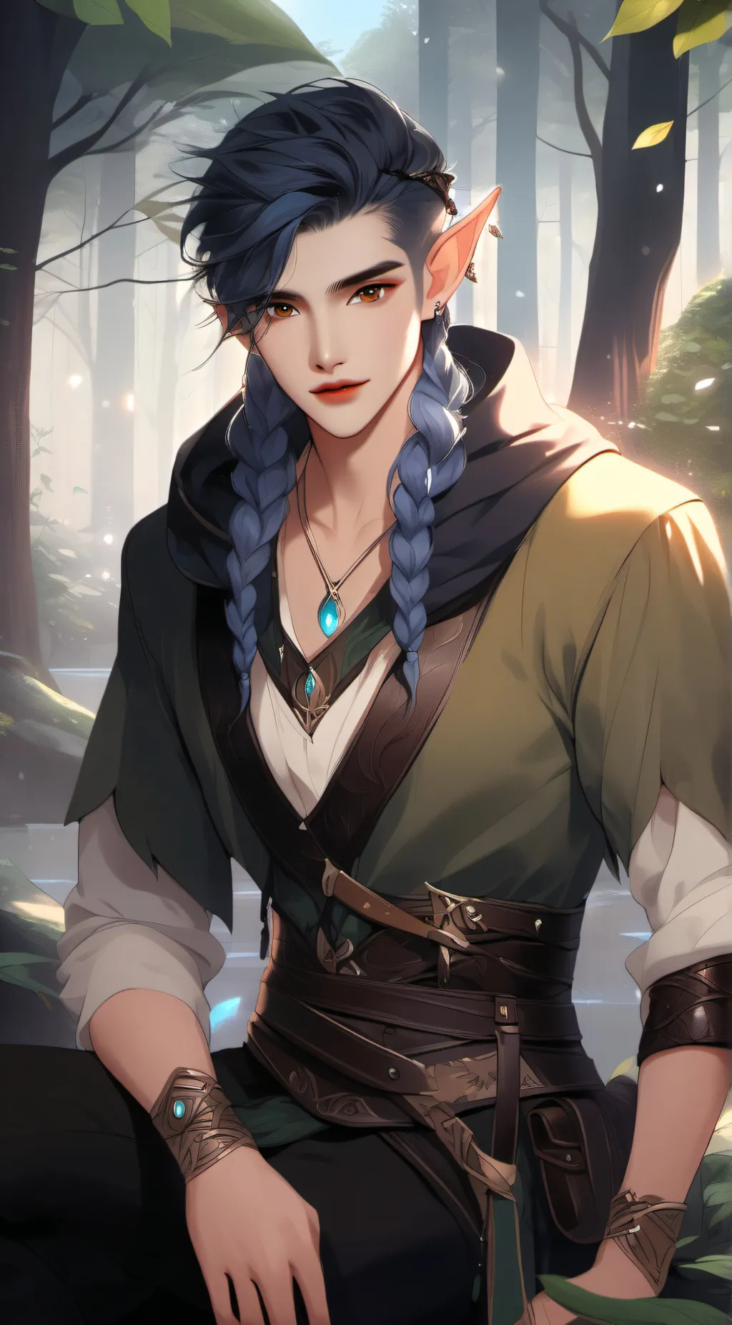 ai character: Fern background