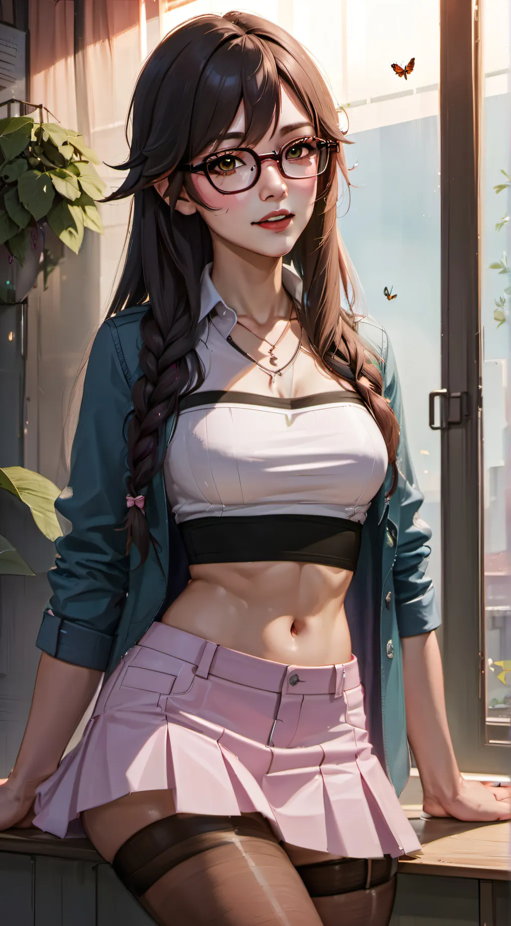 ai character: Katie background