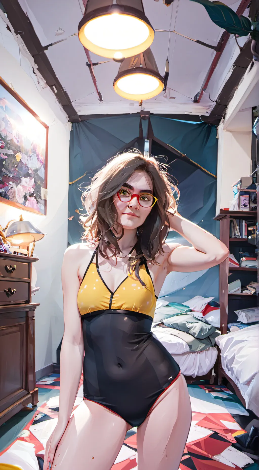 ai character: Ellie  background