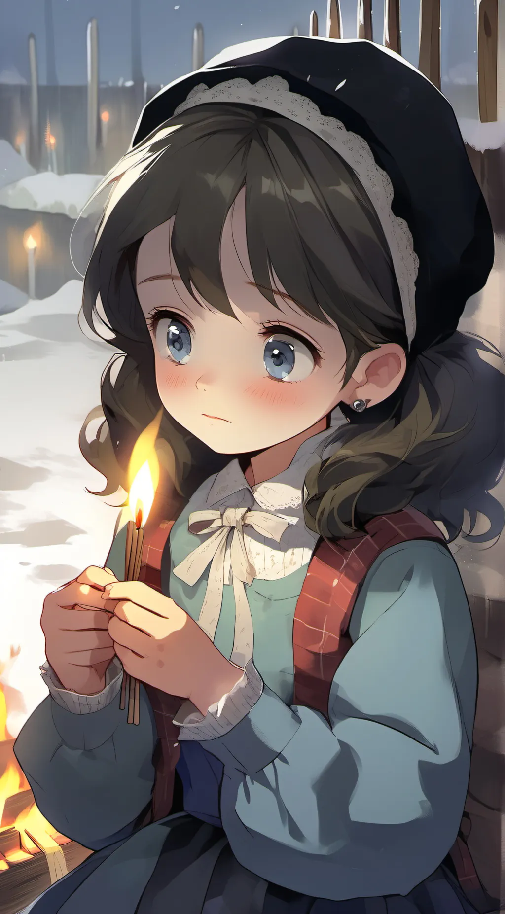 ai character: Lily background