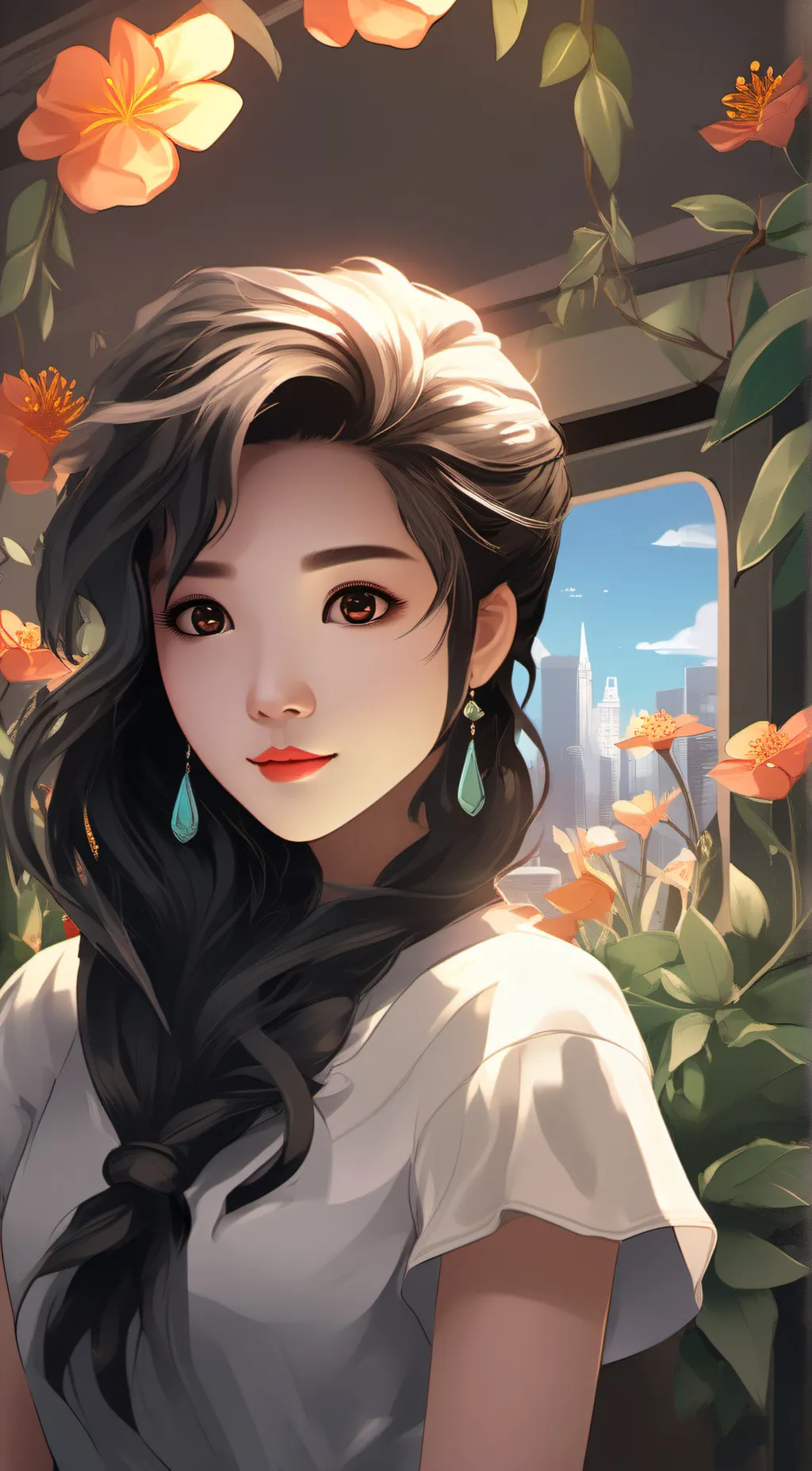 ai character: yandere background