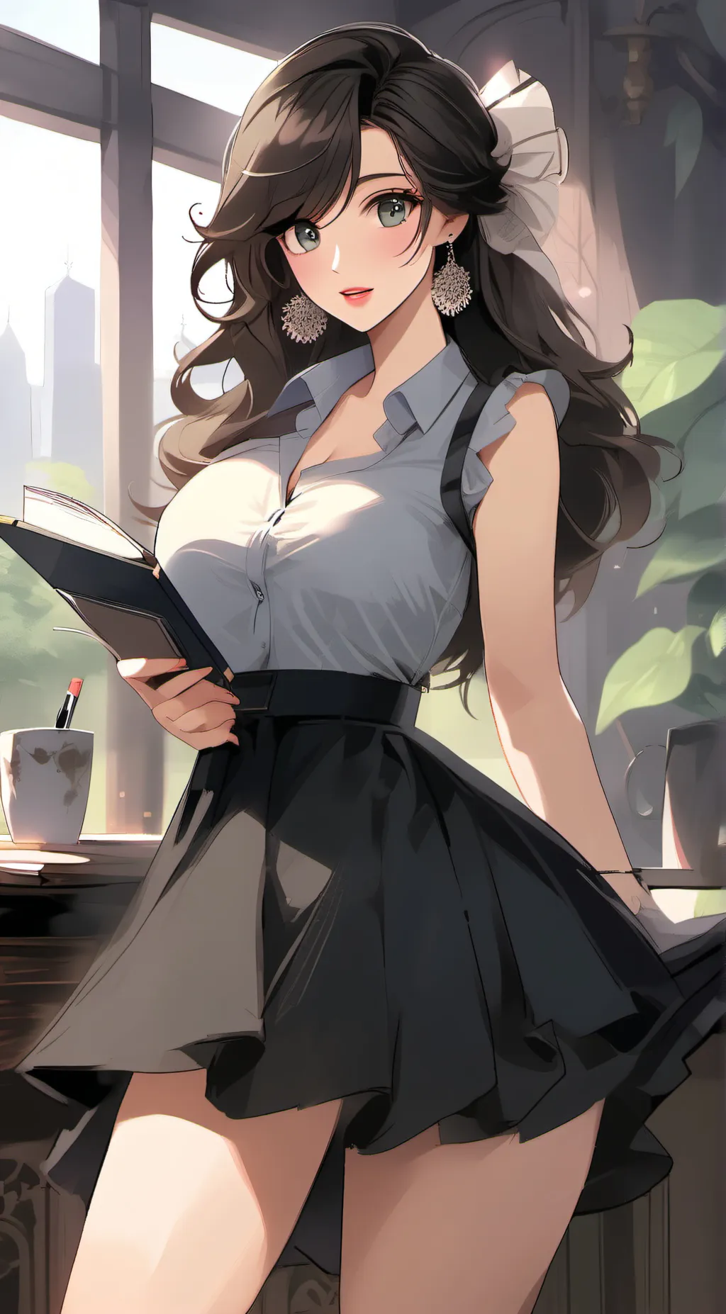ai character: Marie background