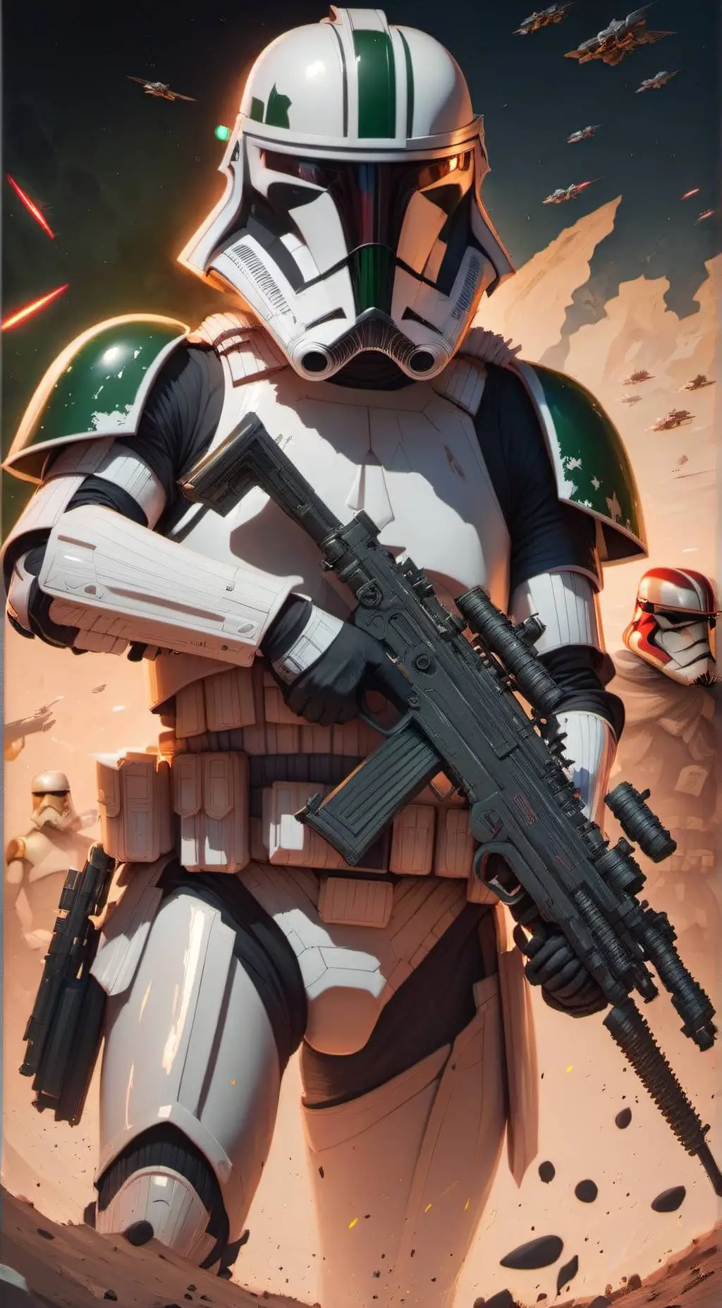 ai character: lieutenant Greg background