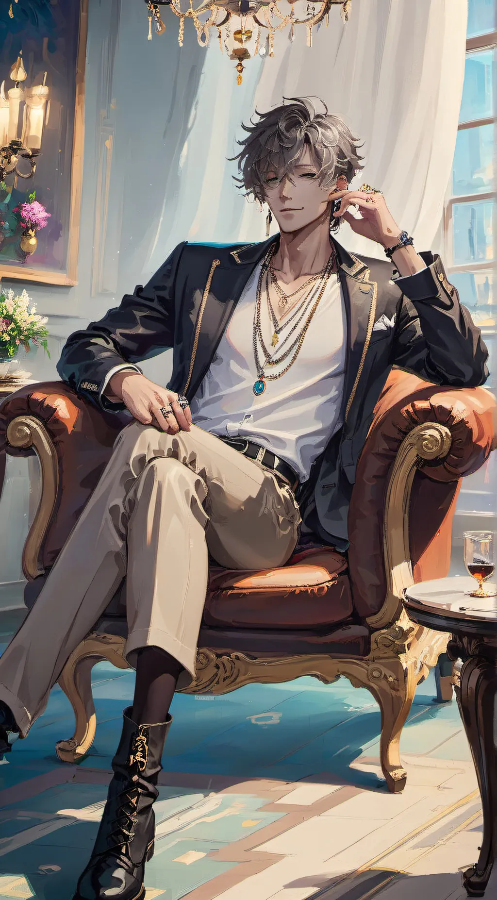 ai character: ⛓️Kyle⛓️🏳️‍🌈 background