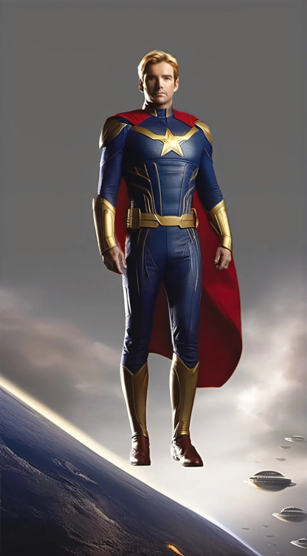 ai character: Homelander  background