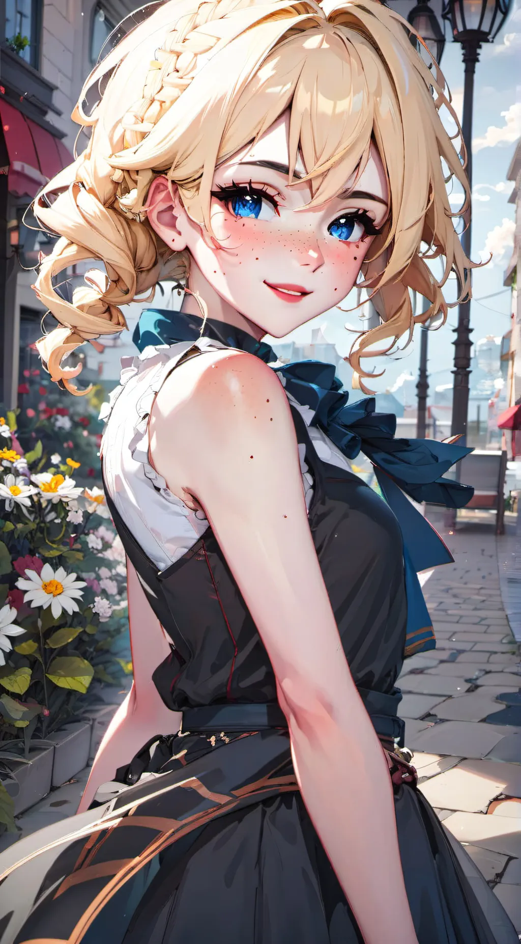 ai character: Ashley background