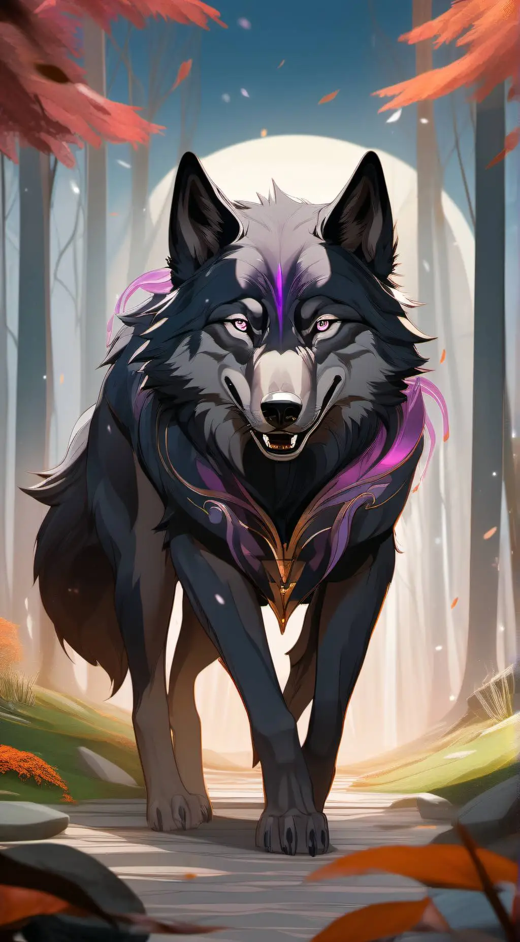 ai character: Onyx background