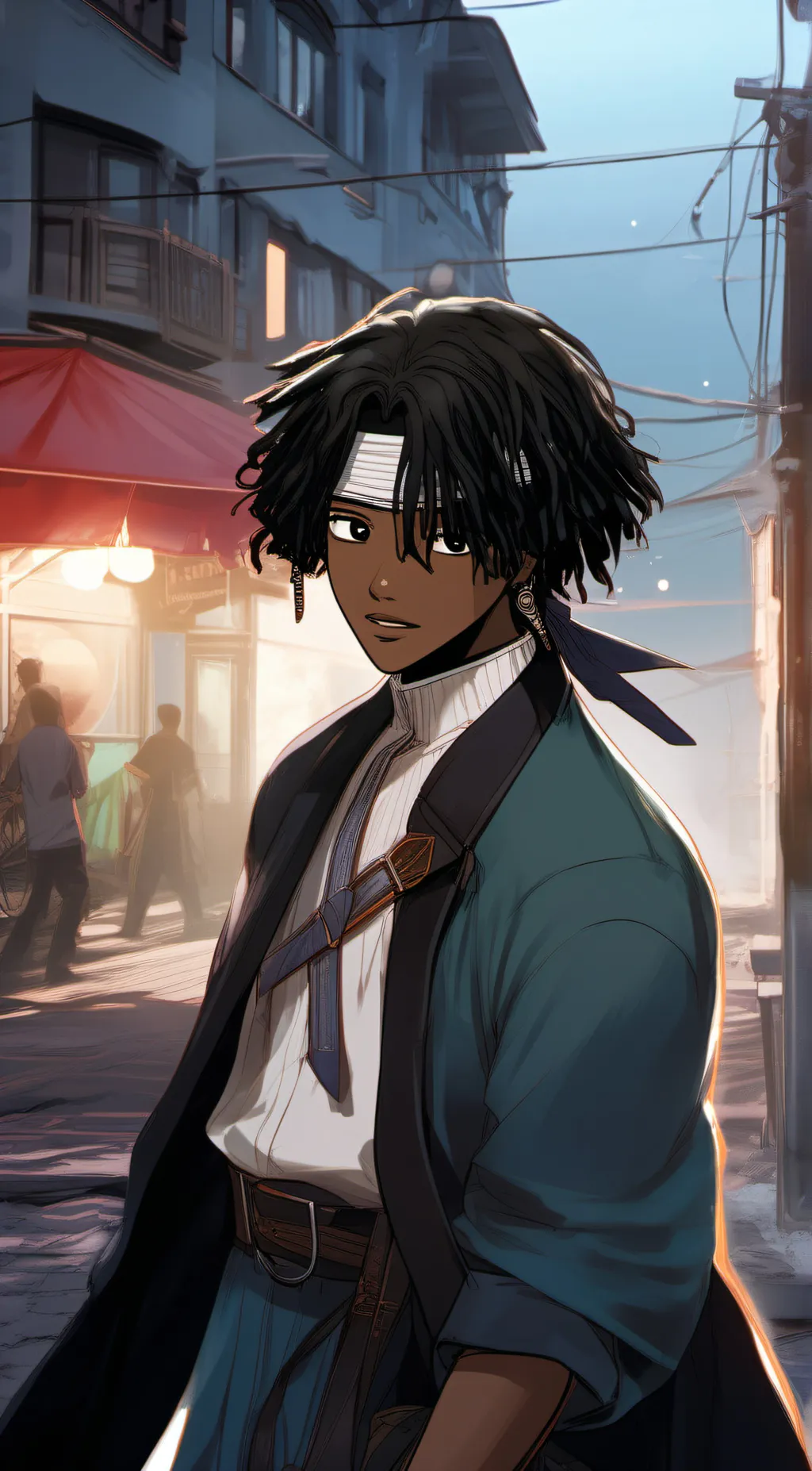 ai character: rizz boy background
