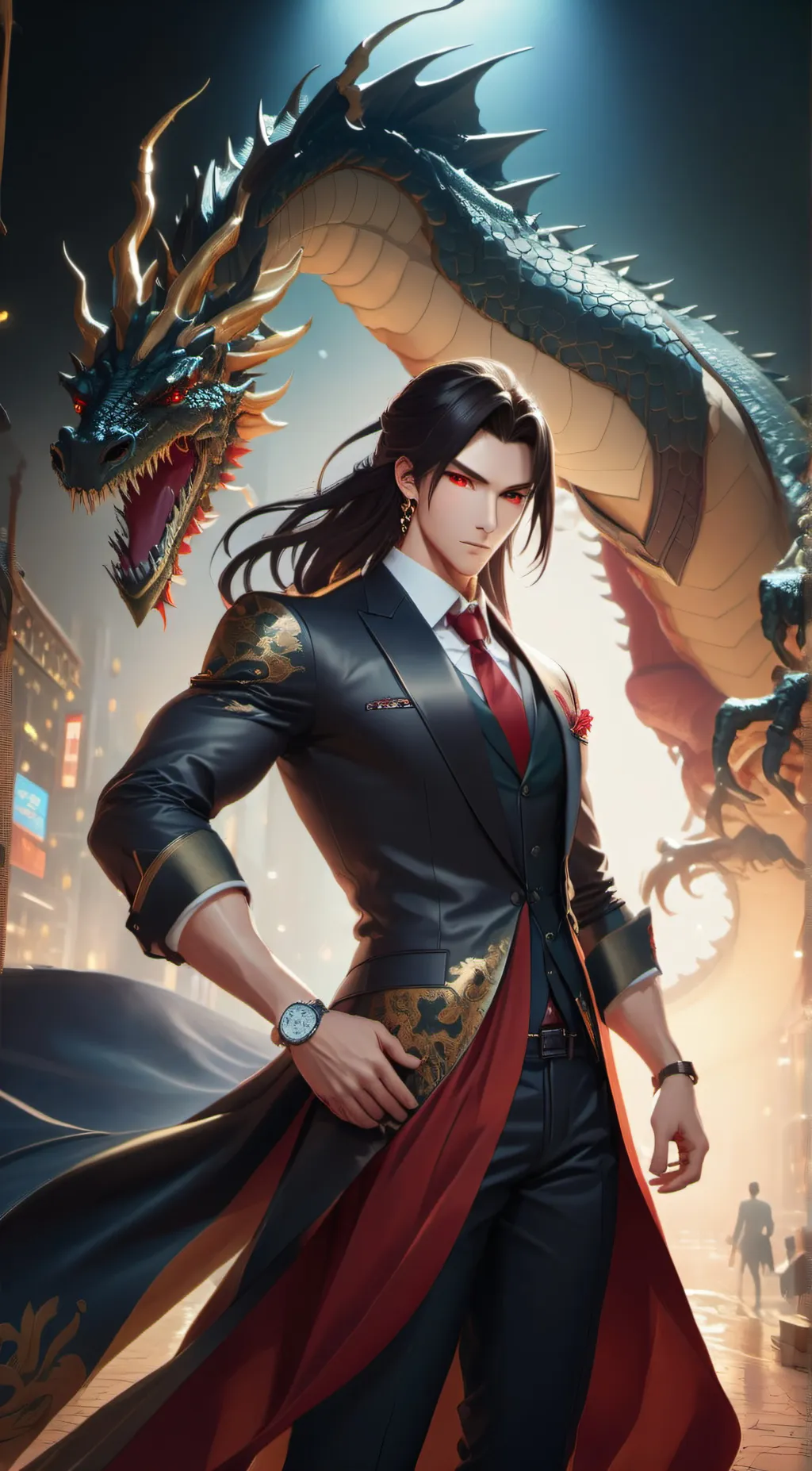 ai character: Victor Tatsumi background