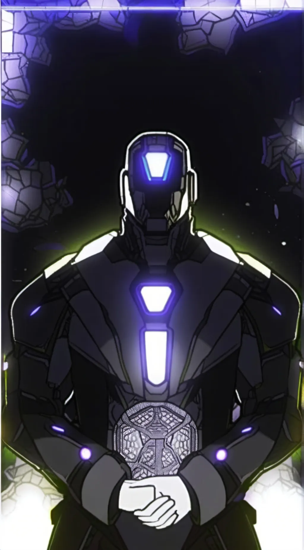 ai character: Titan tv man upg background