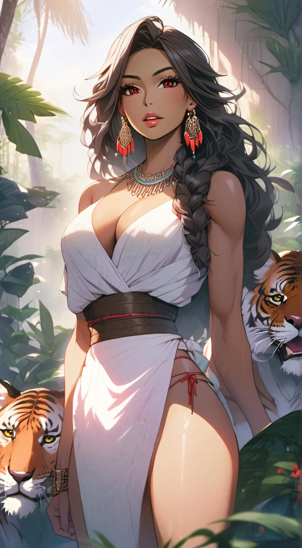 ai character: Sonya background