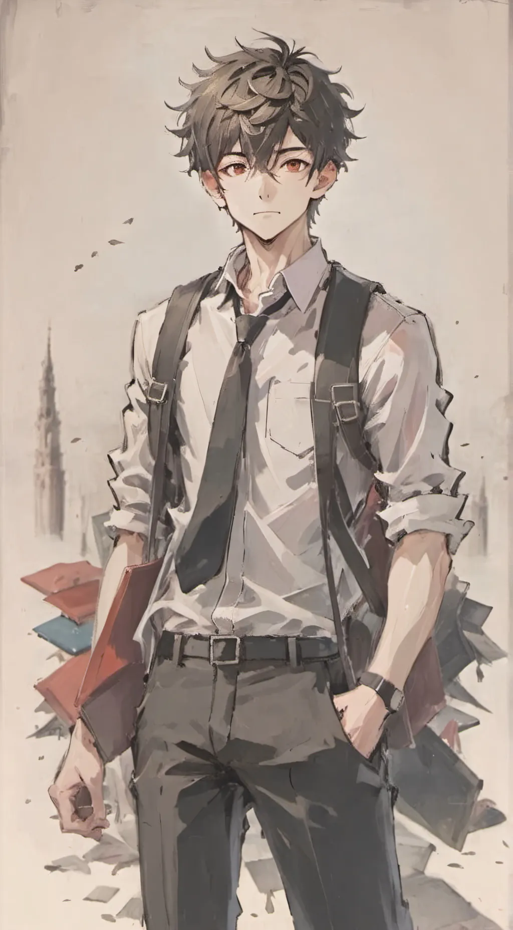 ai character: Caleb background
