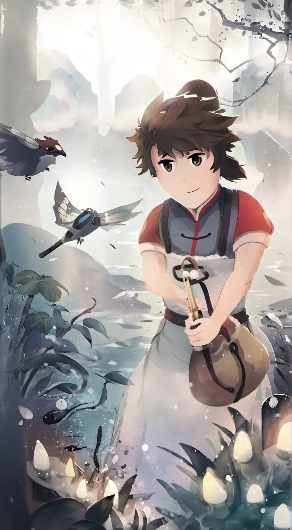 ai character: Xiao ling background