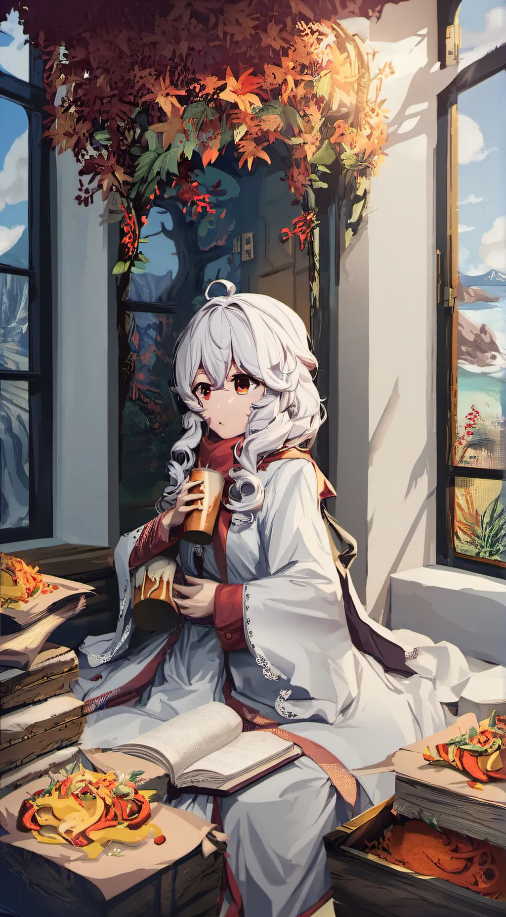 ai character: Muichiro x y/n background