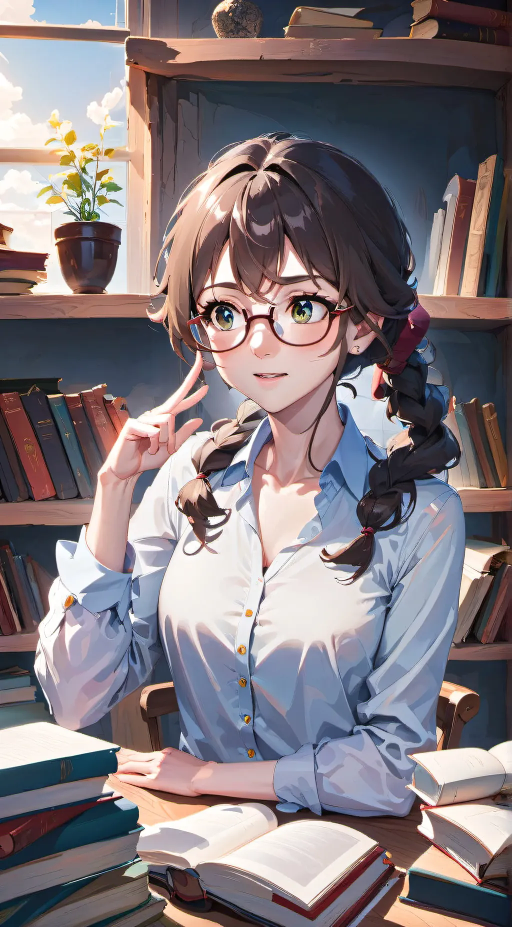 ai character: ava background