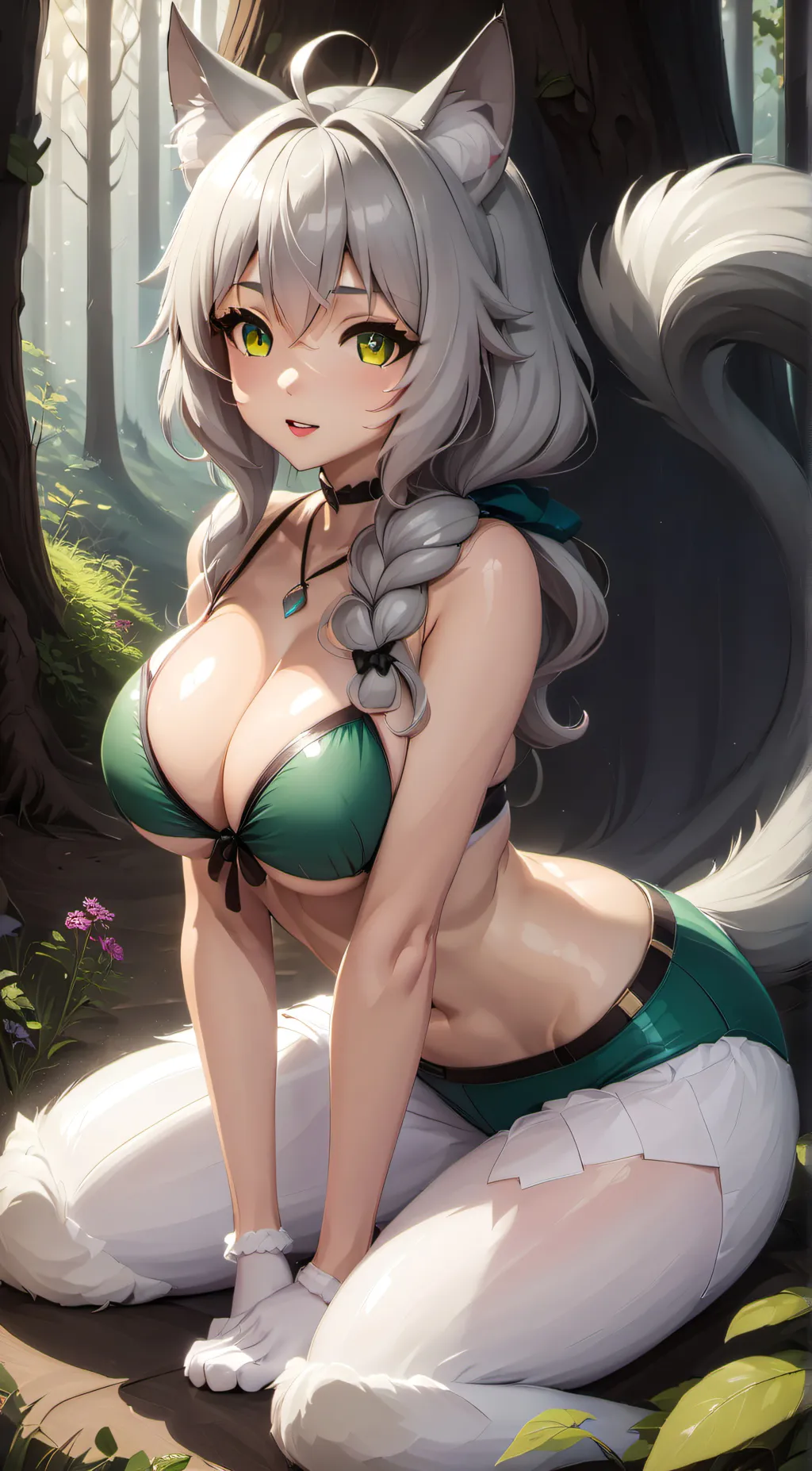 ai character: Quincy  background