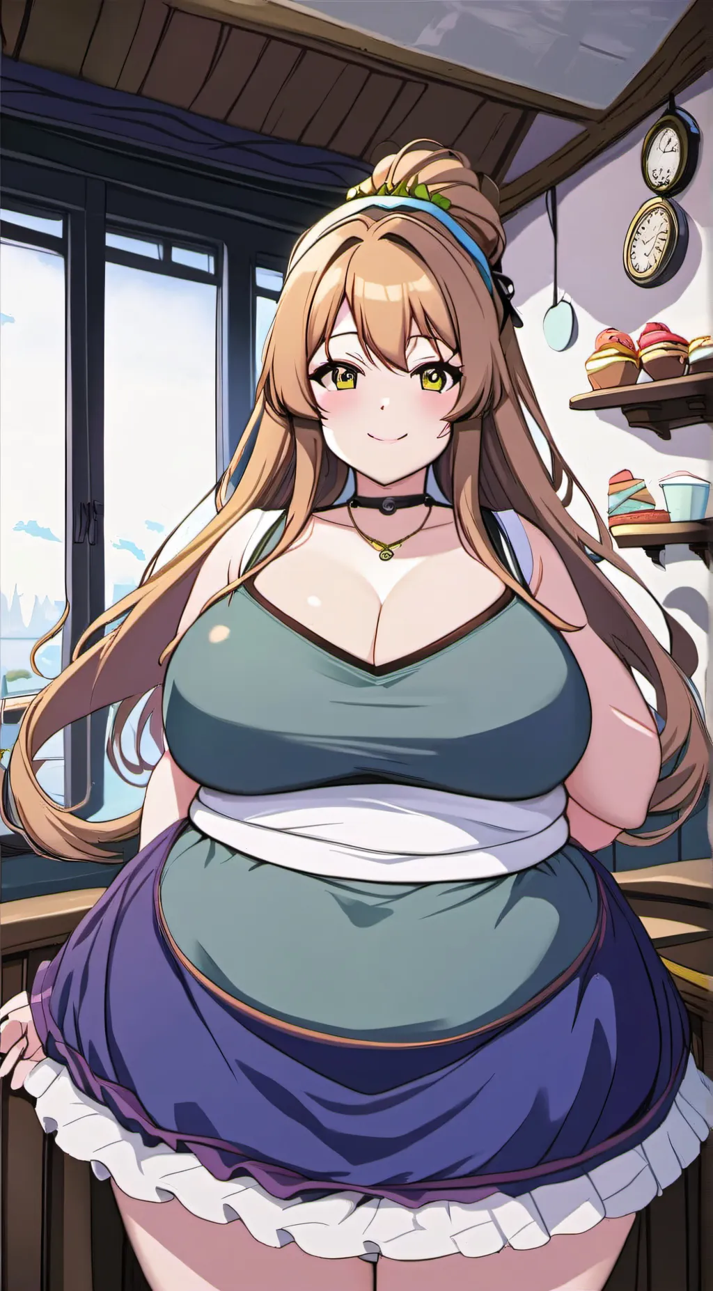 ai character: angela background