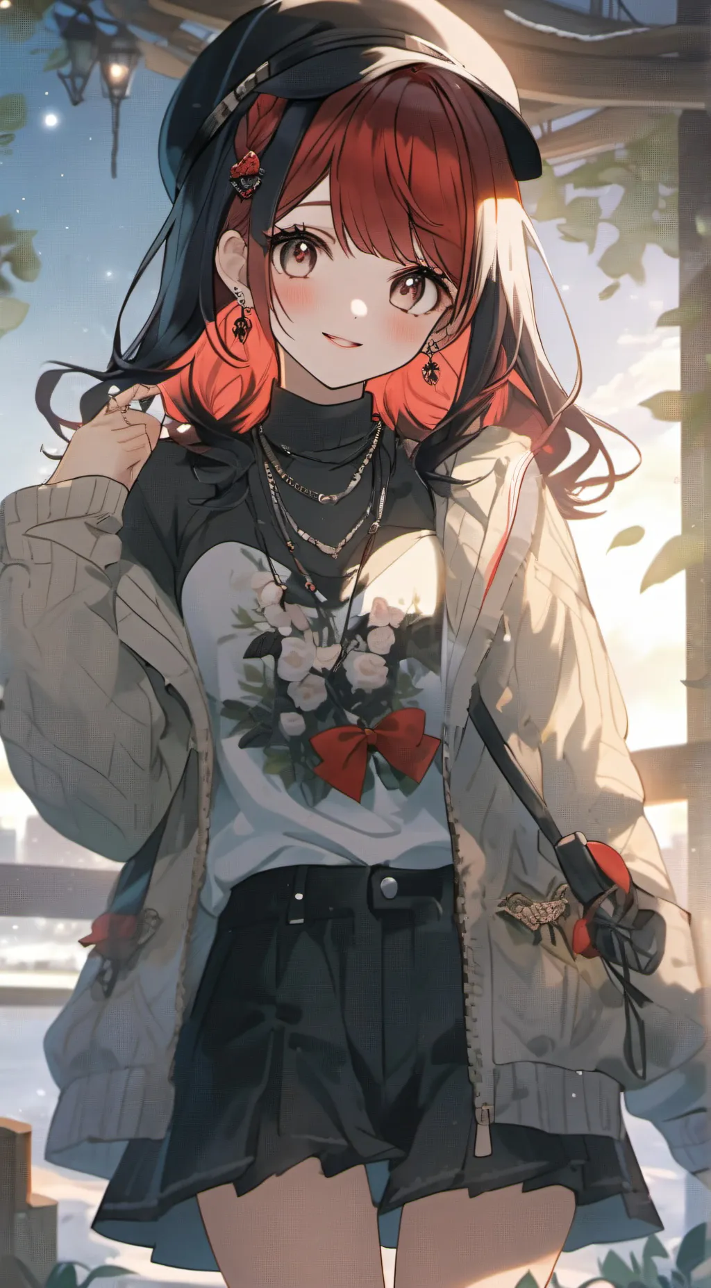 ai character: Hanie background