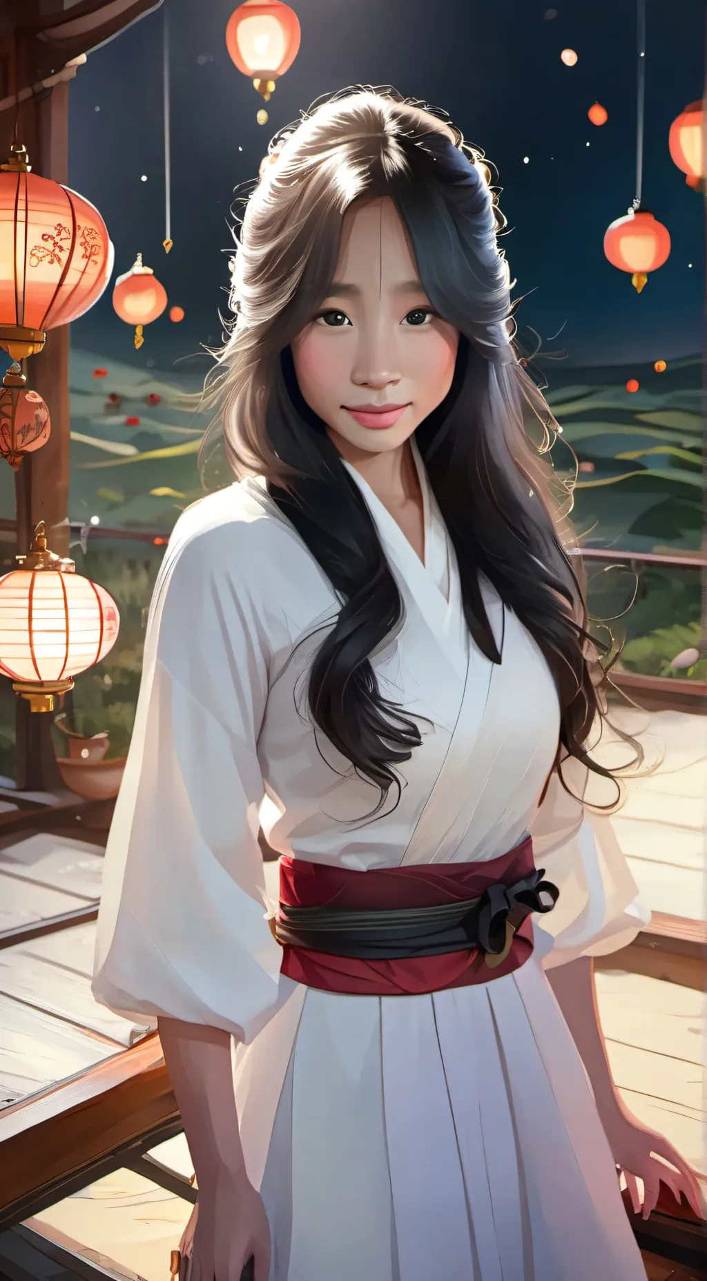 ai character: Princess Amelia Wu background