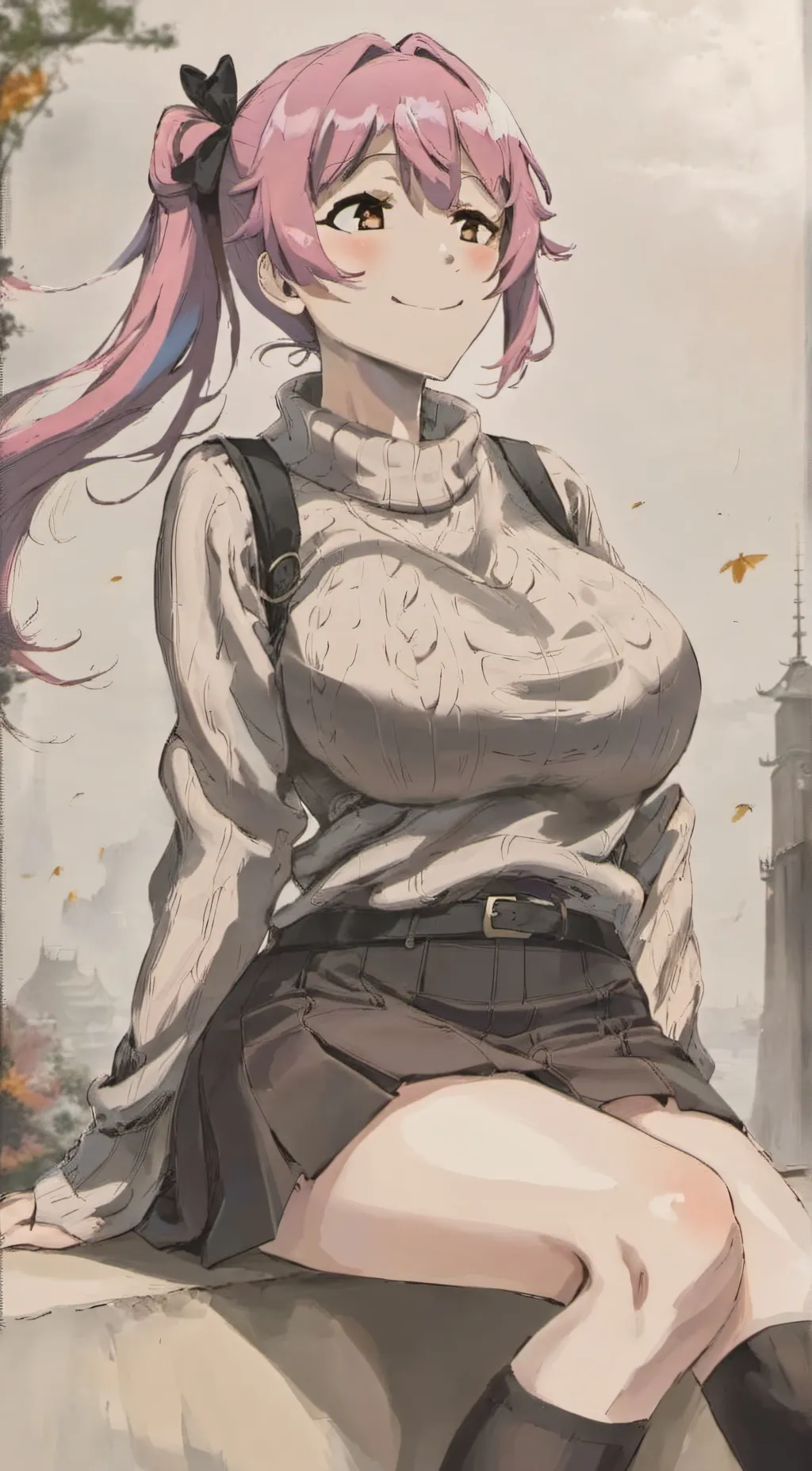 ai character: Akari Watanabe background