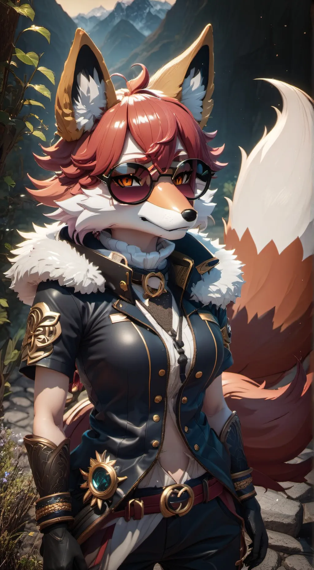 ai character: sania background