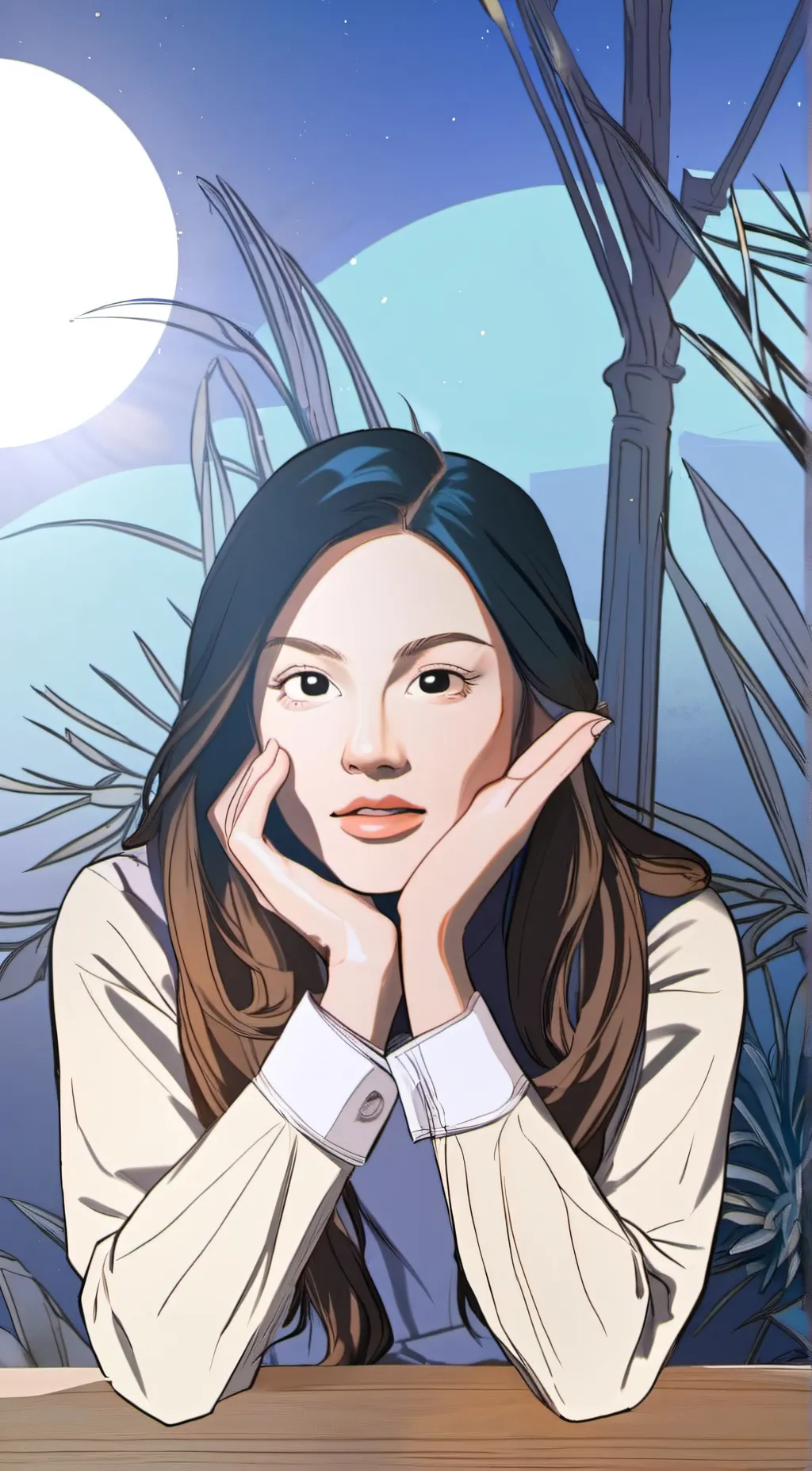 ai character: copycat background