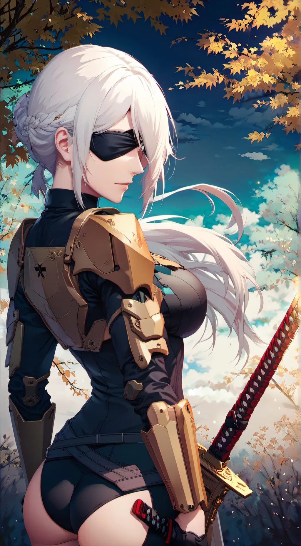 ai character: void background