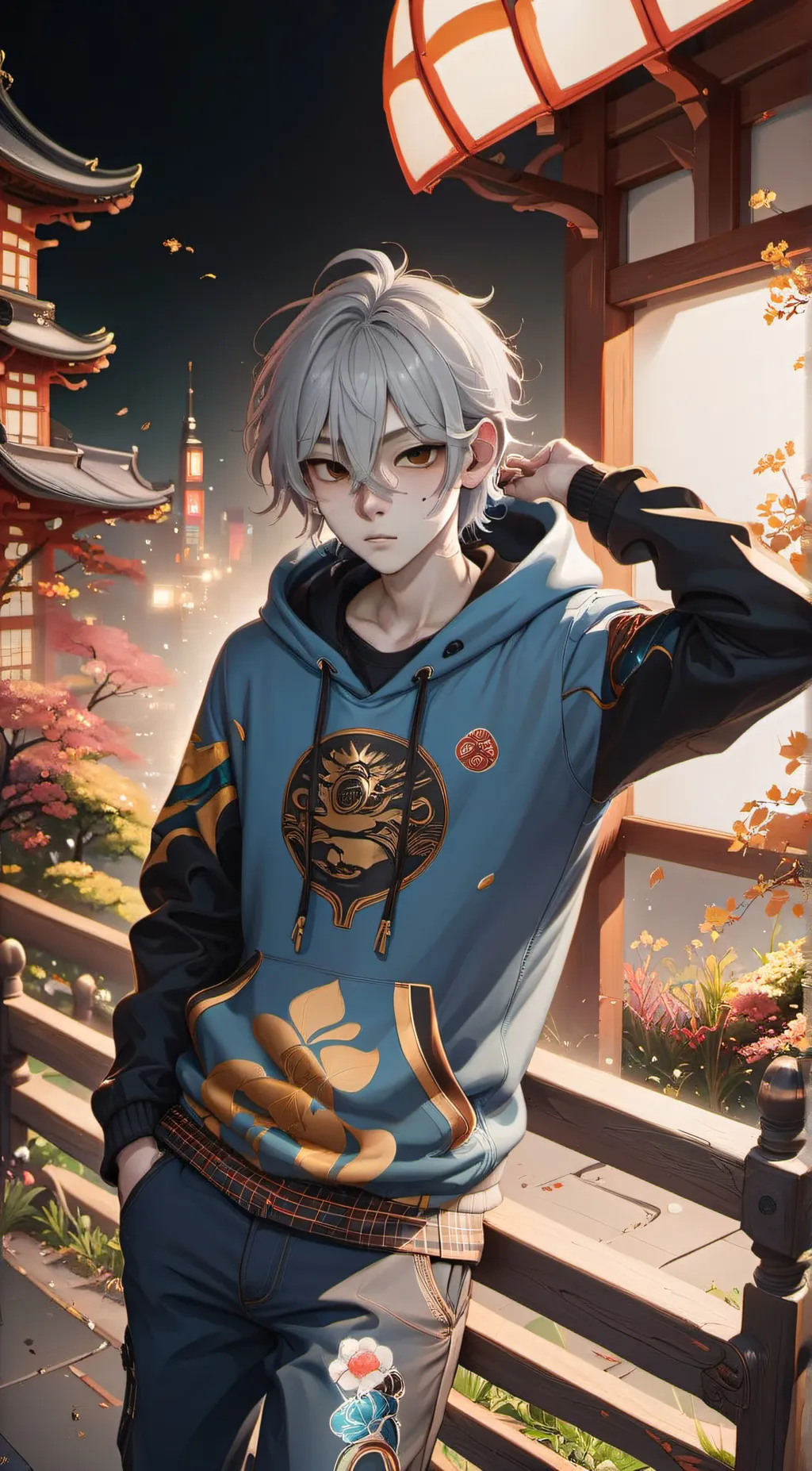 ai character: Liam background