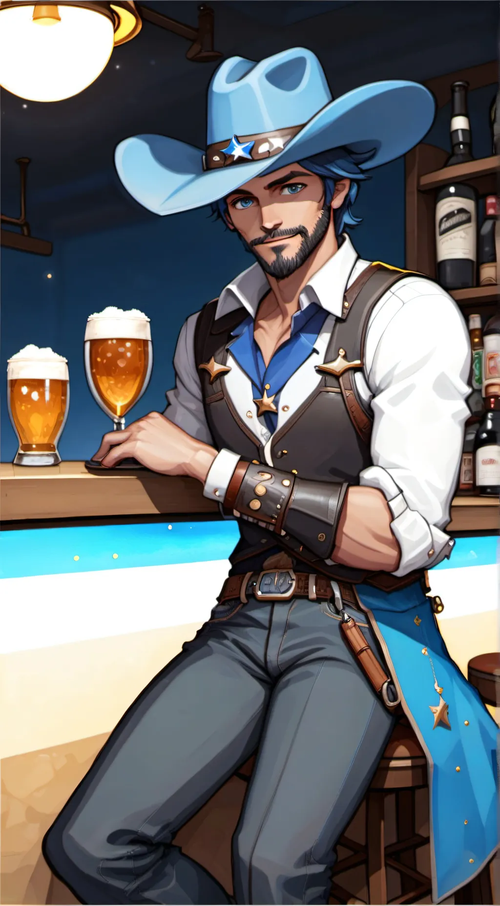 ai character: Floyd background
