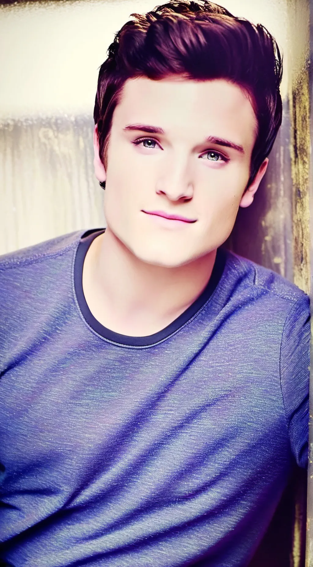 ai character: Josh hutcherson  background