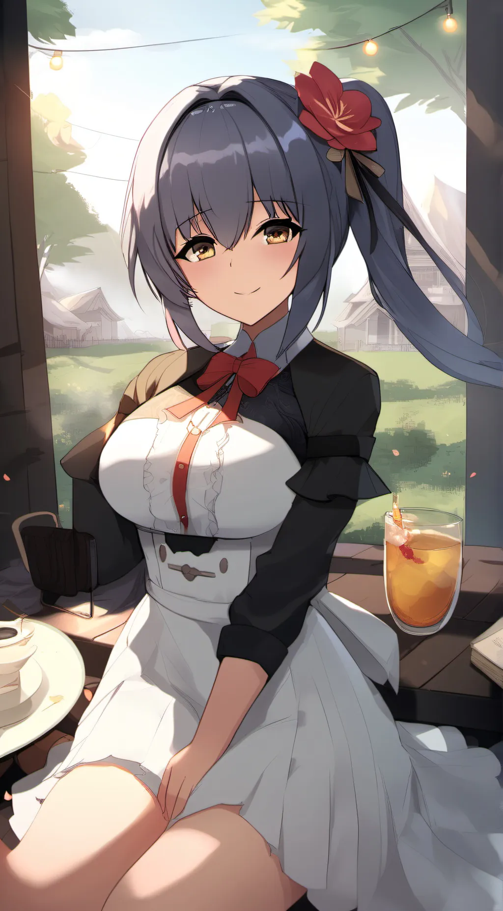 ai character: lily background