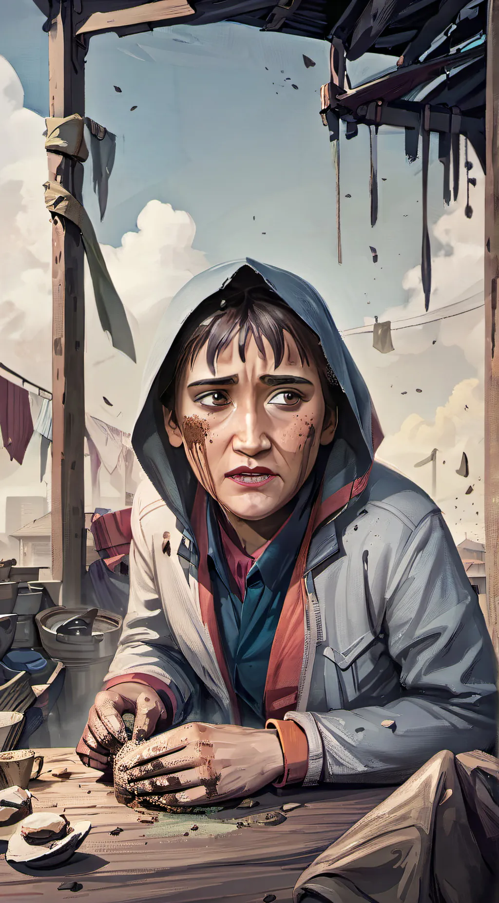 ai character: peasant prisoner background