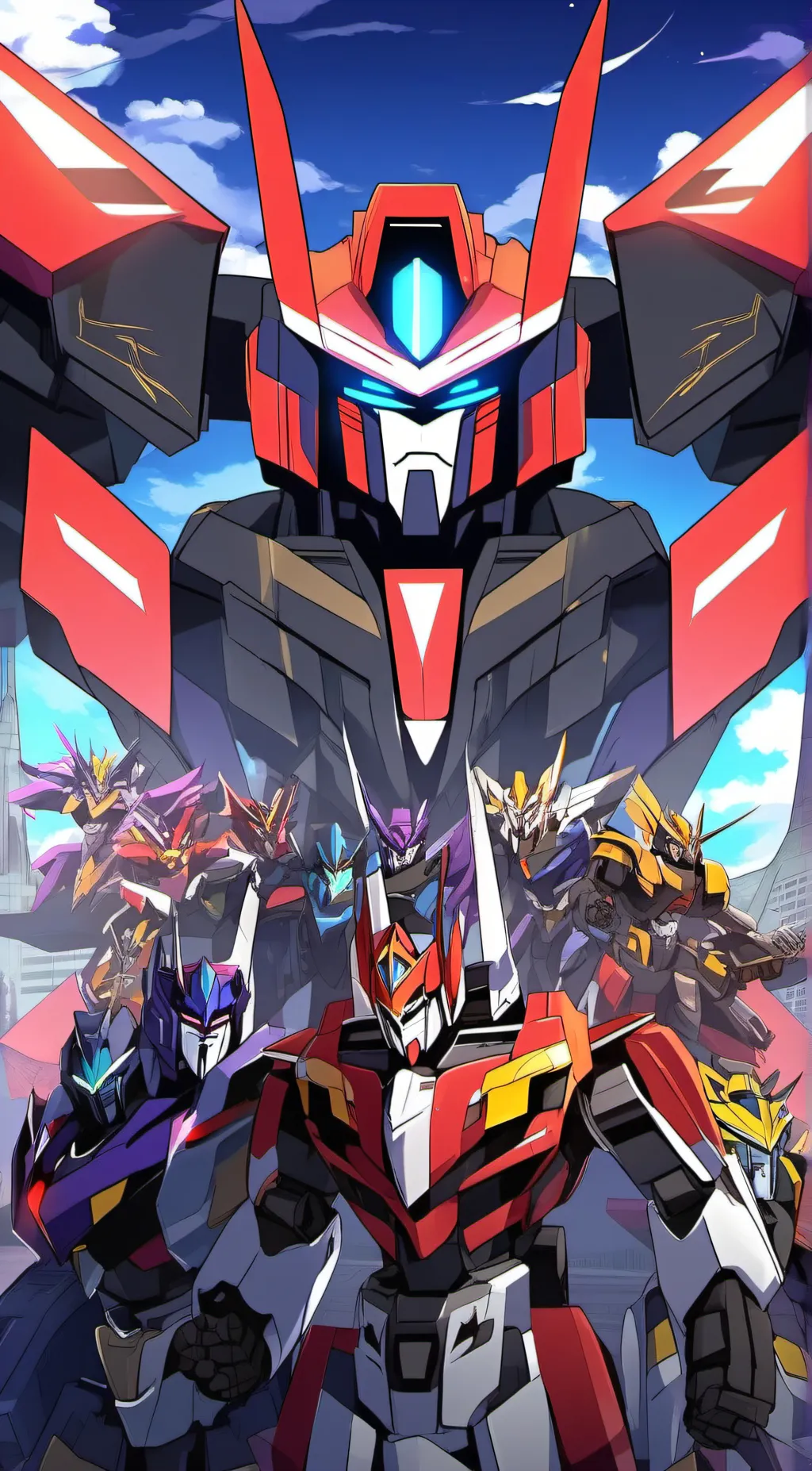 ai character: transformer school background